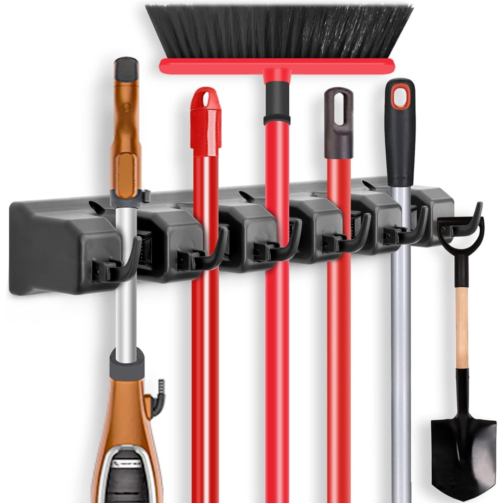 Wall Mounted Mop and Broom Holder