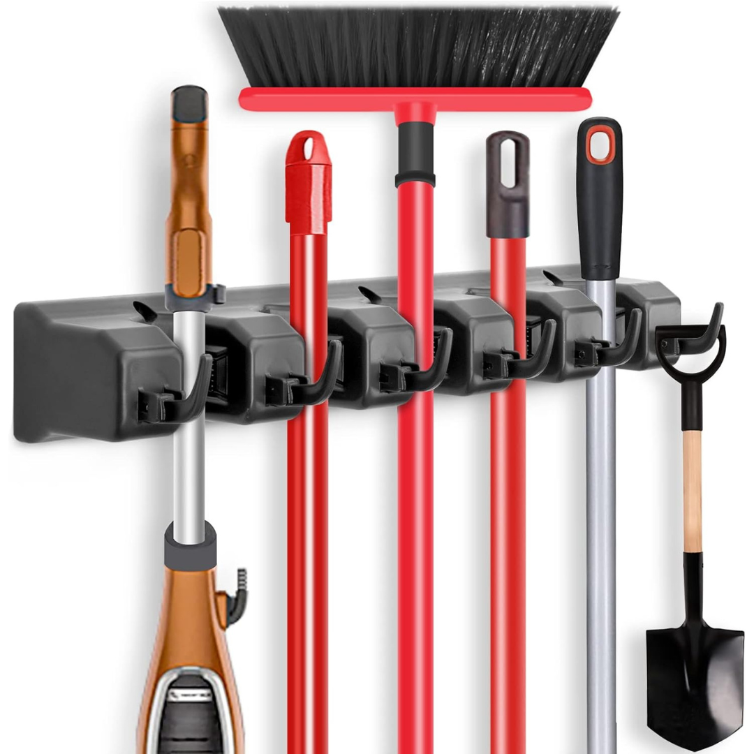 Wall Mounted Mop and Broom Holder